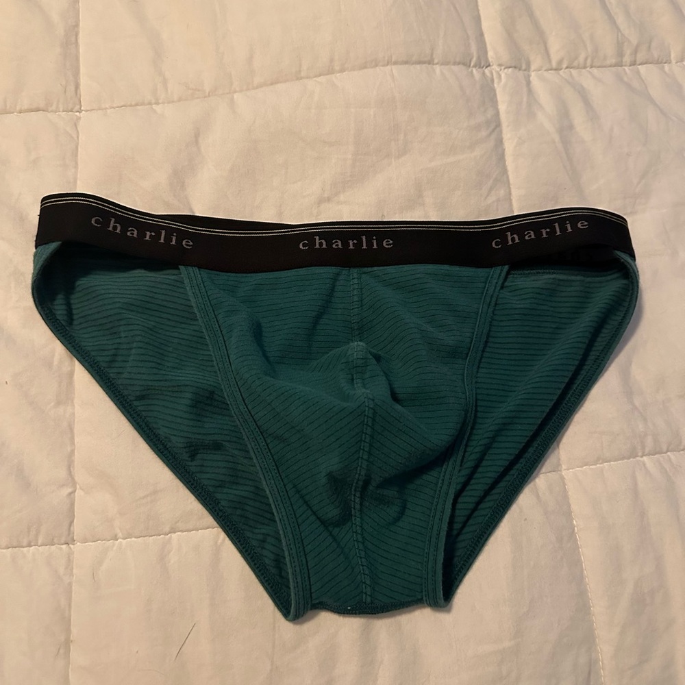 Charlie by MZ Green and Black Sport Briefs